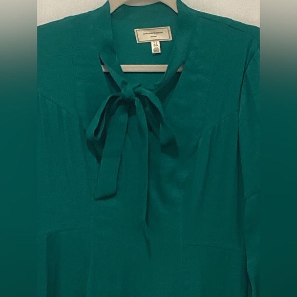 NWOT Anthropologie Gina Keyhole Dress by Moulinette Soeurs Green Size 2 - Picture 5 of 14